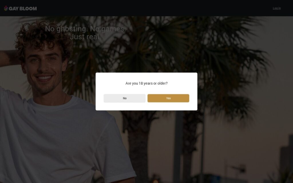 GayBloom website screenshot
