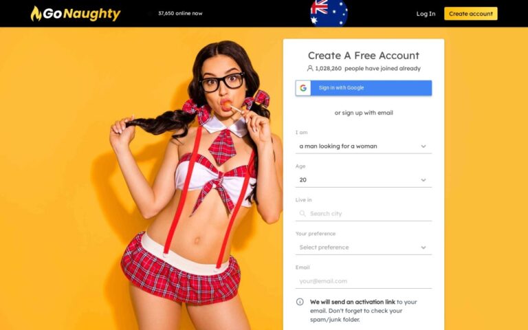 GoNaughty website screenshot